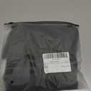 MakeMeChic Women's Asymmetrical Neck Sleeveless Twist Front Summer Tee Shirt Tops (Black, M)