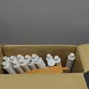 Furinno TURN-N-TUBE Corner Shelf, 5-Tier Corner Bookshelf, Open Storage Shelves, for Organization and Storage, Living Room, Home Office, Garage, Bedroom, Beech