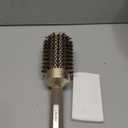 Sndyi Large Round Brush for Blow Out, 2.1 Inch Nano Thermal Ceramic Ionic Round Hair Brush with Boar Bristles, Boost Shine and Volume, Quick Blow Drying and Styling, Best for Long Thick Hair