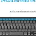 OMOTON Bluetooth Keyboard Compatible with iPad A16 11th 10th Generation, iPad 10.2 (9th/8th/7th), iPad Pro 13/12.9/11 inch, iPad Air/Mini and More iOS Devices, Graphite Black & Gray