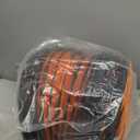 12"16.4FT PVC Flexible Duct Hose, Flame Retardant HVAC Ducting with Adjustable Rope, D Hook & Steel Support for Ventilation, Exhaust, Drying, and Cooling Applications