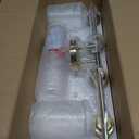 Blinghy 4-Light Bathroom Light Fixtures, Gold Modern Vanity Light with Clear Glass Shade, Bathroom Lighting Fixtures Over Mirror, Bathroom Wall Lamp for Mirror Living Room Bedroom Kitchen Hallway