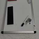 VIZ-PRO Magnetic Whiteboard/Dry Erase Board, 18 X 12 Inches, Includes 1 Eraser & 2 Markers & 4 Magnets