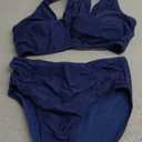 Blooming Jelly Womens Tummy Control Bathing Suits Modest High Waisted Bikini Sets Cute Halter 2 Piece Swim Suit 2025, L