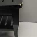 Bamboo Black Shower Bench Stool Shower Chair Seat Adult Women Her Sister Aunt Wife Hustband Lady Auntie Titi Bestie Soul Happy Christmas Xmas Birthday Gifts Cool Unique Aesthetic 30 40 60 70 Year Old