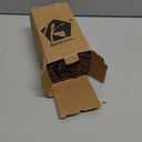 Kevin Textile Decorative Pillow Covers Set of 2 Striped Plush Corduroy Rectangle Lumbars Boho Home Decor Cushion Covers for Couch Sofa Bed Living Room 12x20 Inch, Burnt Orange