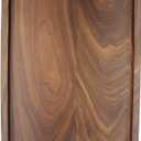 Bamber Wood Serving Tray Wooden Decorative Coffee Tea Platter Black Walnut 15.3 x 11.4 Inches