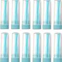 15PCS Hard Contact Lens Remover RGP PlungerInserter for Soft Hard Lenses Contact Lens Remover (Green)