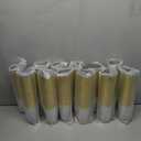 YOUTHSHIP 300 Pcs 16 Once Disposable Gold Rimmed Plastic Cups Heavy Duty Elegant Fancy Disposable Hard Plastic Cups With Gold Rim For Wedding Parties Festivals Christmas Gathing