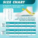 Med Spec ASO Ankle Stabilizer (Large, White)  Ankle Brace for Sprained Ankle and Peroneal Tendonitis, Orthopedic Ankle Support for Men, Women, Adults, Teens and Kids, Sports Injury Recovery, 264005 (White)