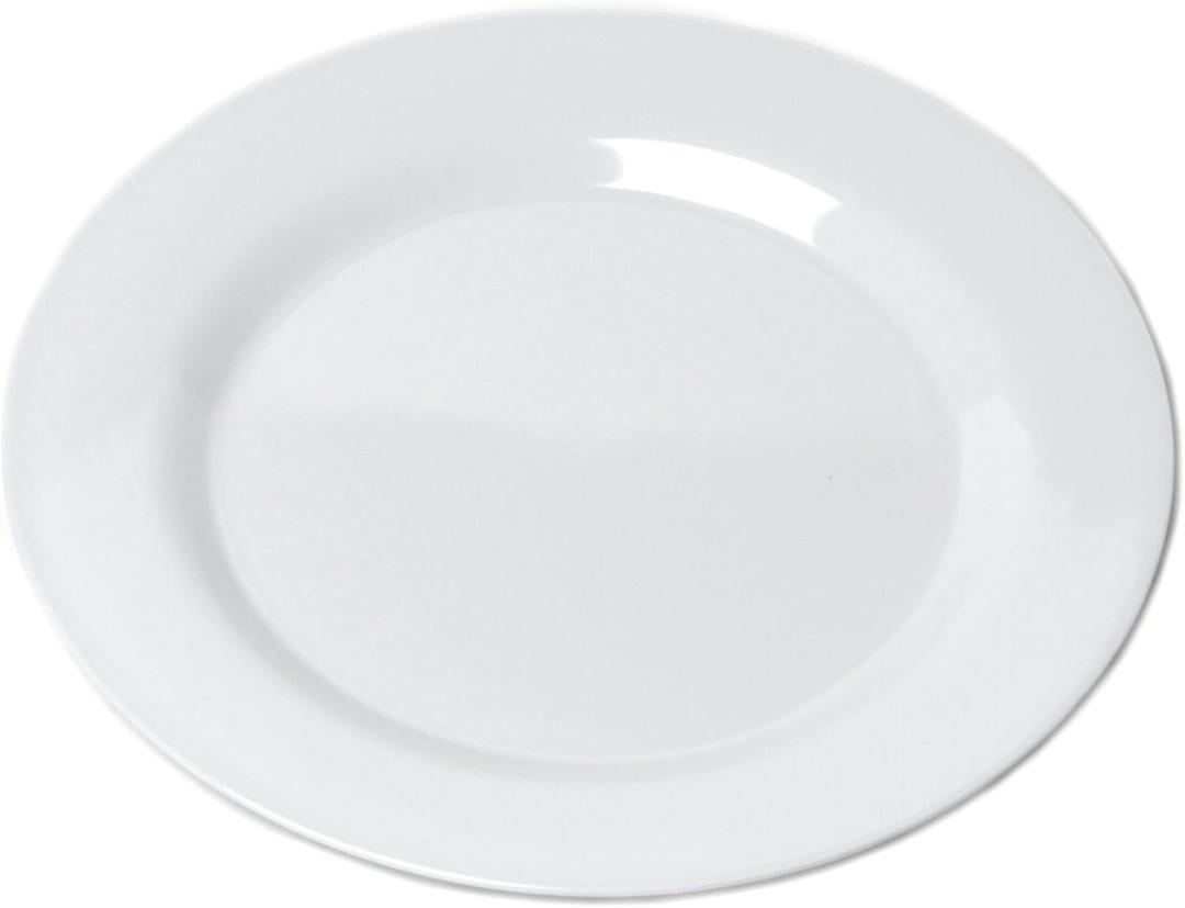 Chef Craft Classic Dessert Plate, 10 Inches In Diameter, White