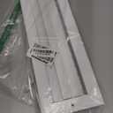 HVAC Premium 14'' x 4'' - 1-Way Air Vent - Adjustable Aluminum Curved Blades - Maximum Air Flow - HVAC Grille