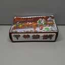 Christmas Train Building Blocks for Kids, Christmas Train 2024 Collectible Holiday Building Block Home Decor with Light, Tabletop for Boys, Girls and Adults, 1588Pcs