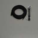 3.5mm Extension Cable 35 Feet, Long Male to Female Auxiliary Audio Stereo Cable, Headphone Extension Cord, Hi-Fi Sound, Gold Plated Connectors, OFC Core, Black (with 5 pcs Cable Ties)