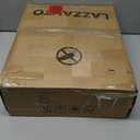 Lazzanto Night Stand Bedside Charger Bedroom - Nightstand with Charging Station & LED Light Strip, Night Stand with Storage Shelf & 3 Fabric Drawers, Morden End Table with U-S-B Ports & AC Outlets