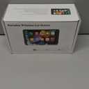 Wireless Carplay and Android Auto Screen for Car, 7" HD Portable Touch Screen Car Stereo with Bluetooth, Backup Camera, Navigation, Mirror Link for All Vehicles