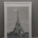 upsimples 16x24 Picture Frame, Display Pictures 14x20 with Mat or 16 x 24 Without, Wall Hanging Poster Frames, White, 1 Pack