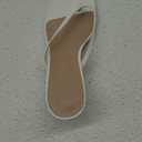 Coutgo Women's Kitten Heel Flip Flops Slip On Thong Slide Sandals Comfortable Summer Beach Shoes