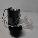 QCen Juicer Machine, 500W Centrifugal Juicer Extractor with Wide Mouth 3 Feed Chute for Fruit Vegetable, Easy to Clean, Stainless Steel, BPA-free (Black)