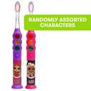 3 x Firefly Ready Go Light Up Timer Toothbrush, L.O.L. Surprise!, Premium Soft Bristles, 1 Minute Timer, Less Mess Suction Cup, Battery Included, Easy Storage, Dentist Recommended, Ages 3+, 1 Pack