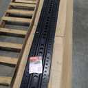 7FT Rubber Speed Bump with 4 End Cap, 2-Pack Speed Bumps for Road, 66000 LBS Capacity Speed Humps with 8 Bolts for Parking Lots