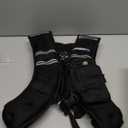 ZELUS Weighted Vest, 6lb/8lb/12lb/16lb/20lb/25lb/30lb Weight Vest with Reflective Stripe for Workout, Strength Training, Running, Fitness, Muscle Building, Weight Loss, Weightlifting (Black)