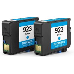 Ink Cartridges High Yield Replacement for 923 2 Cyan