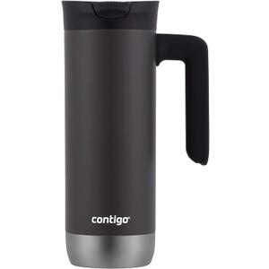 Contigo Superior 2.0 Stainless Steel Travel Mug with Handle with SNAPSEAL Lid, 20oz. (Sake)