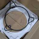 TIKI Patio Fire Pit Bundle  25-Inch Smokeless Wood Burning Outdoor Fire Pit for Backyard, Patio, Deck & Garden with Removable Ash Pan, Stand & Weather-Resistant Cover  Modern Black Stainless Steel