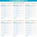 Wall Calendar 2026-2027 Run Now to Jun 2027, Calendar 2026-2027 Wall, 12 x 17 In, 18 Monthly Calendar, 2026 Calendar with Large Blocks, Thick Paper, Holidays, To-do Notes, Great for Organizing