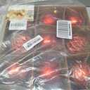 SHareconn 100MM/4 Inch 9PCS Large Christmas Balls Ornaments, Shatterproof Plastic Hanging Big Baubles Set for Xmas Tree Decoration Holiday Party Wedding Decorations with Hook,Red and Gold (10CM)