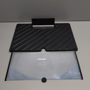 20 inch Screen Magnifier for Smartphone,3D HD Screen Expanders for Movies, Videos, and Gaming, Screen Magnifier with Adjustable Angle Design Amplifier Desktop Magnifying for Seniors Reading (Black)