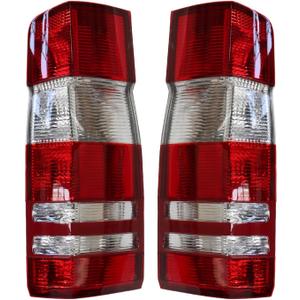 Pair Tail Lights Compatible with Sprinter 2007-2017 Rear Brake Lamp W/O Bulbs Driver and Passenger Side Replace 9068200164 A9068200164 9068200264 A9068200264