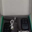 Foot Advanced Renew Triple Method Massager, with 5 Vibration Modes and 6 Heat Levels, Suitable for Reduce Fatigue and Plantar Fasciitis, Travel & Home UseGrey 2pcs