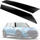 Windshield Post Trim A-Pillar Molding Cover Compatible with Mini Cooper R55 R56 R57 2007-2015 Windshield Side Molding Replaces 51137272583 51137272584