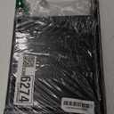 Gatco 1431MX Modern Square Base Toilet Paper Holder Stand, Matte Black, 22.25"H