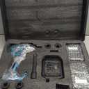 Seesii Impact Wrench 886 Ft-lbs(1200N.m), 1/2 High Torque Impact with 21V 2x4.0Ah Battery, Electric Impact Driver, 2900IPM, 5 Socket, Cordless Impact Wrench for Home Car/Mower/Pickup/Truck RV