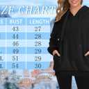 TBONTB Hoodies for Women Fuzzy Oversized Sweatshirt Zip Up Fleece Pullover Fluffy Sherpa with Pockets (Gray)