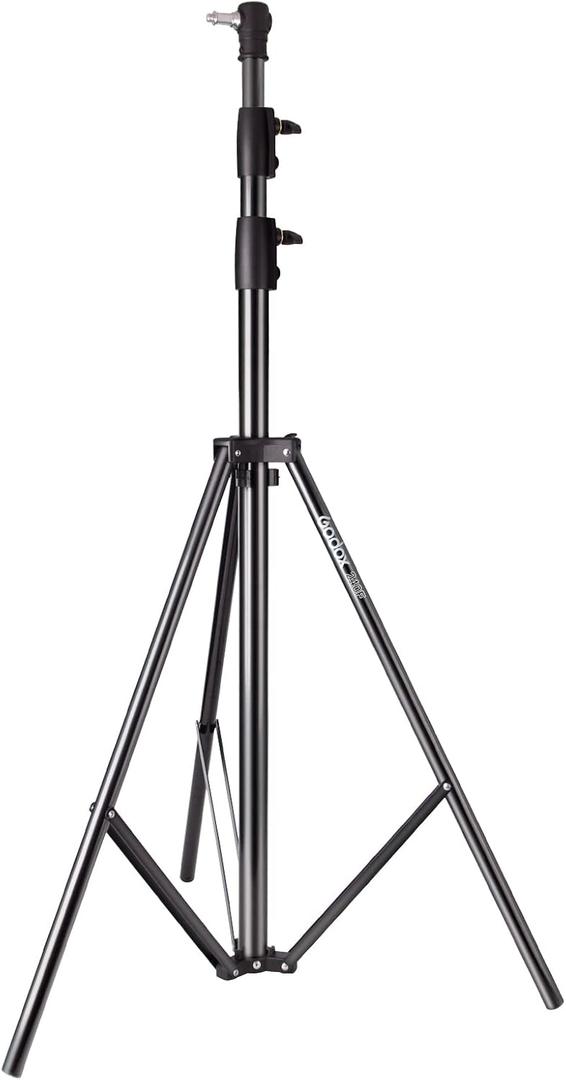 Godox Aluminum Photography Light Tripod Stand for Studio Photographic Lighting, Softboxes, Umbrellas, Backgrounds - 240CM, 94 Inches