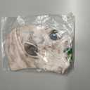 Vampire Mask Scary Zombie Monster Sharp Teeth Mask Halloween Devil Full Head Latex Costume Props for Party (Grey)