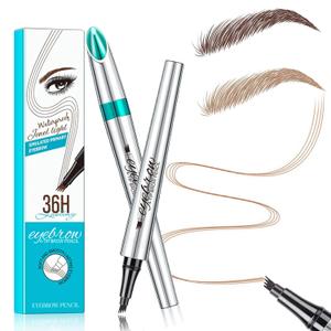 Microblading Eyebrow Pencil, Eyebrow,Medium Brown/Light Brown