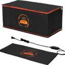 Sourdough Bread Proofing Mat with Thermal Insulation Box, Bread Proofing Box Used to Provide Sufficient Temperature for Bread Proofing, Sourdough Warming, Sourdough Heating, Dough Riser, Bread Rising