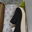 WHITE MOUNTAIN Unisex-Child Dipody Sneaker (5 Big Kid, Black/Pewter/Fabric)