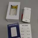 Smart Ceiling Fan Control and Light Dimmer Switch, Compatible with Alexa/Google Assistant/Smart Life, Neutral Wire Required, Single Pole Fan Light Switch, 2.4G Wi-Fi only, Timer, No Hub Required, 1PC