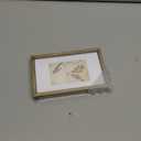 3x5 Picture Frame, Brass Metal Photo Frames with HD Glass, Fits 2x3 with Mat or 3 x 5 without Mat, Display for Wall and Table, 1 Pack