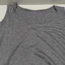 ForHailey Women's Plus Size Athletic Tank Tops Cross Backless Racerback Workout Yoga Running Sleevelss Shirts (2X-Large Plus, Grey)