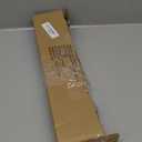 Industrial Curtain Rods for Windows 66 to 120 Inches, Blackout Wrap Around Curtain Rod, for Indoor and Outdoor, 5/8 Inch Diameter, 65 to 120 Inches, Black