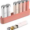 Pill Organizer 3X a Day for Women Weekly Pill Organizer,Detachable Pill Box 7 Day,Travel Daily Pill Case Organizer,Vitamin Organizer& Supplement Organizer for Daily Meds & Supplements,Cute Pink