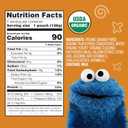 Earth's Best Organic Yogurt Smoothie Pouches, 24+ Months, Fruit Yogurt Smoothie for Toddlers 24 Months and Up, Banana Peach, 4.2 Ounce Resealable Pouch (Pack of 12) (EXP 01/15/27)