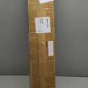 Chrome Wire Shelving Posts Commercial Heavy Duty Poles Wire Shelf Parts with 50 Pcs Clips for 1" Post Rack Accessories, Black (Set of 8,74 Inch)